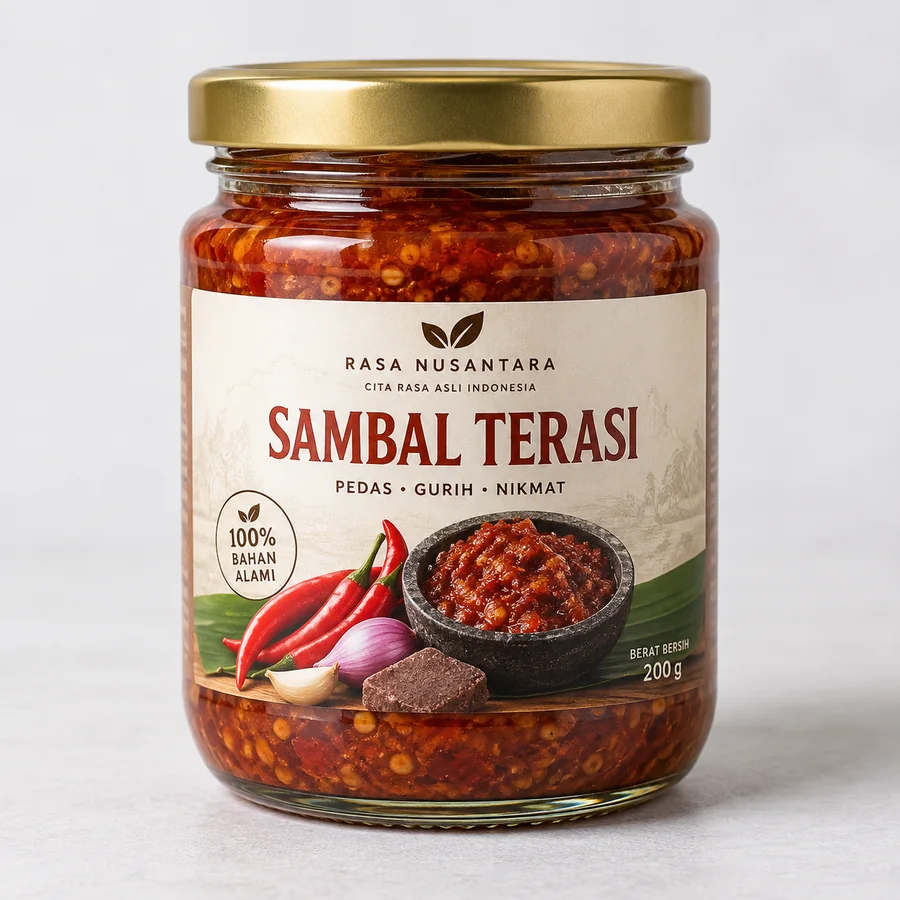 Sambal Terasi Nusantara 200g